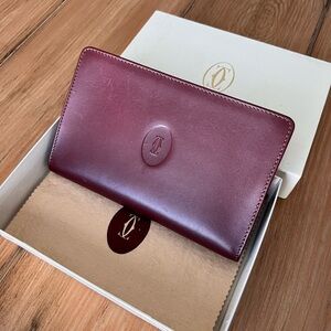 Cartier Rare Vintage Leather Pouch